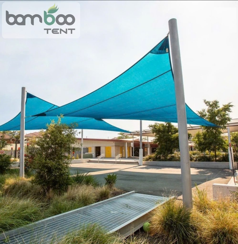 Mái bạt che nắng ngoài trời