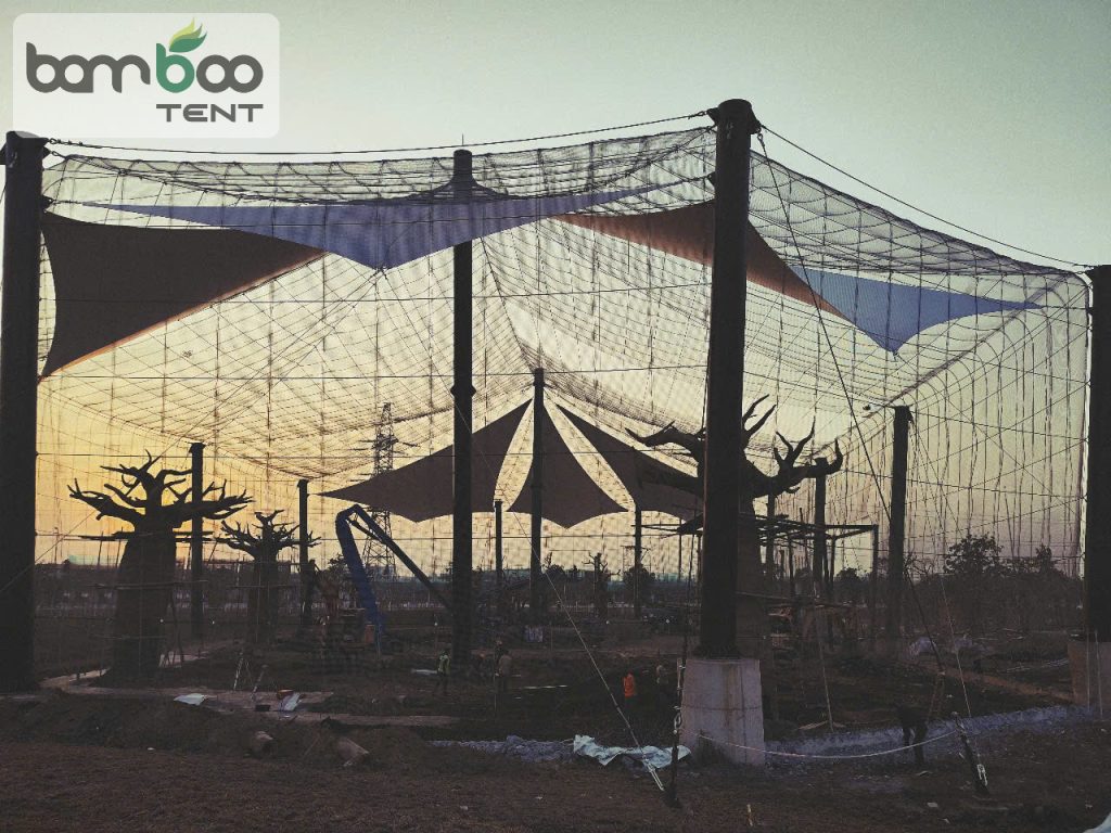 Thi công mái bạt tại Hải Phòng