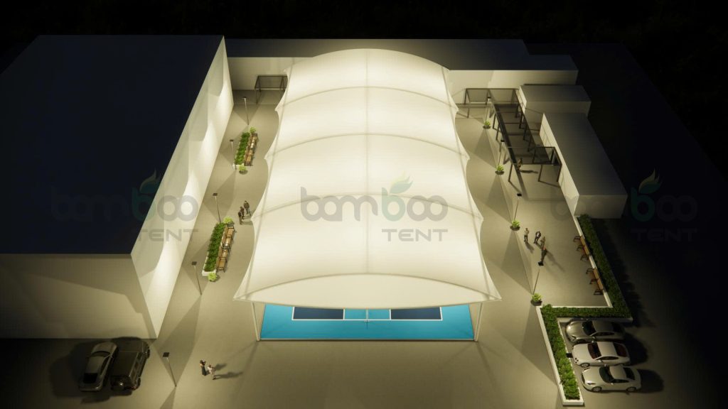 Mái che sân thể thao