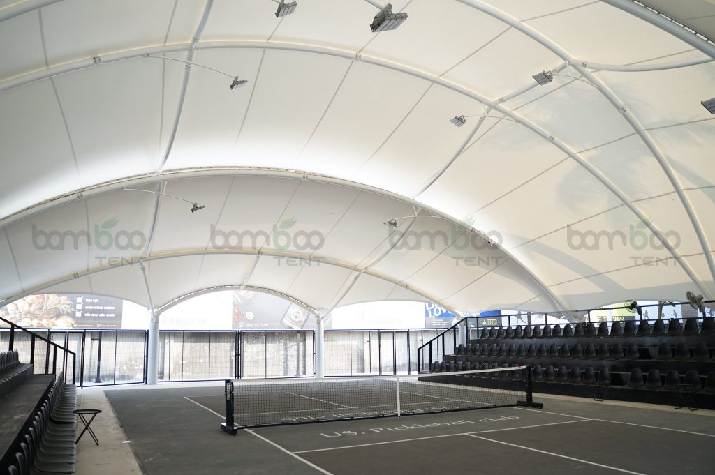 Mái Vòm Sân Pickleball Kiên Cố