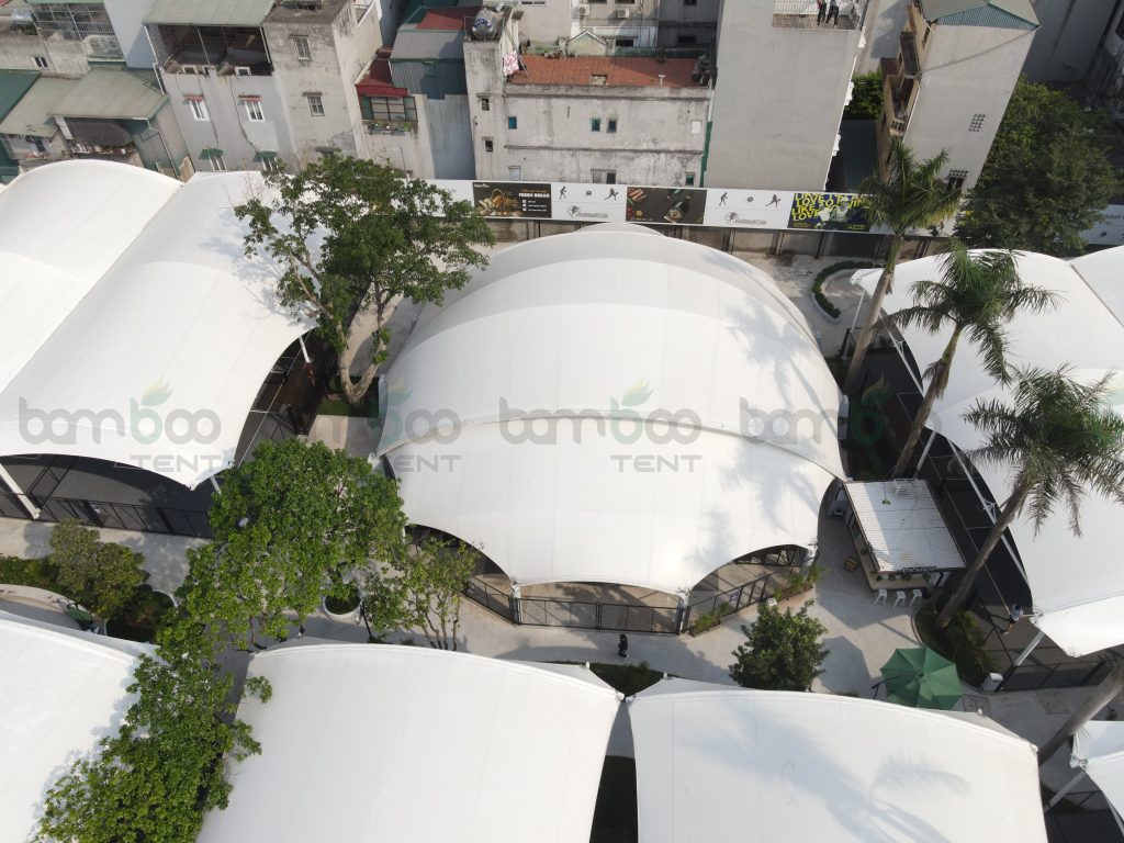 Mái Vòm Sân Pickleball Kiên Cố