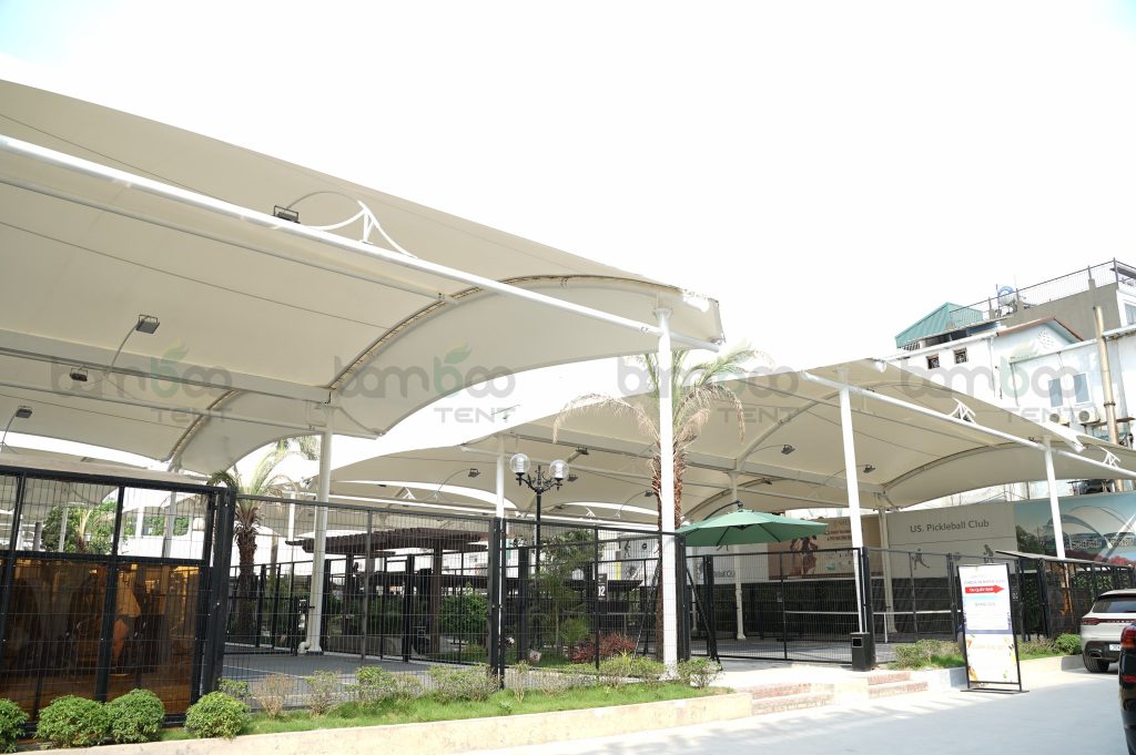 Mái Vòm Sân Pickleball Kiên Cố