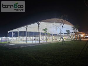 Mái Che Sân Pickleball Bằng Bạt Căng