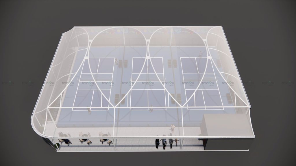 Thi công sân Pickleball tại Quảng Ninh