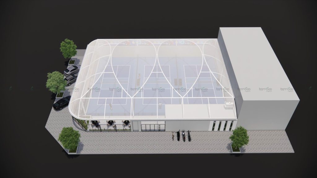 Thi công sân Pickleball tại Quảng Ninh