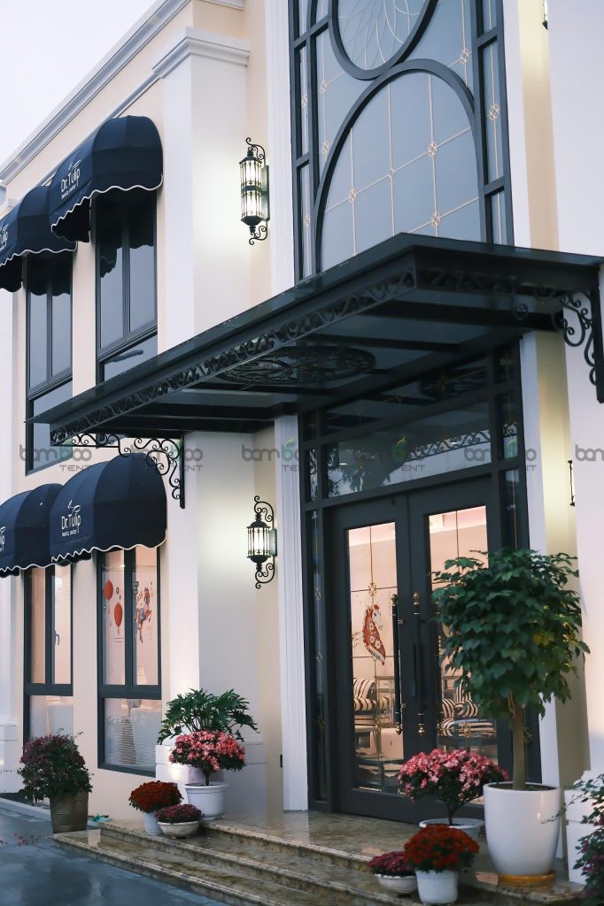 Mái vòm cửa sổ biệt thự