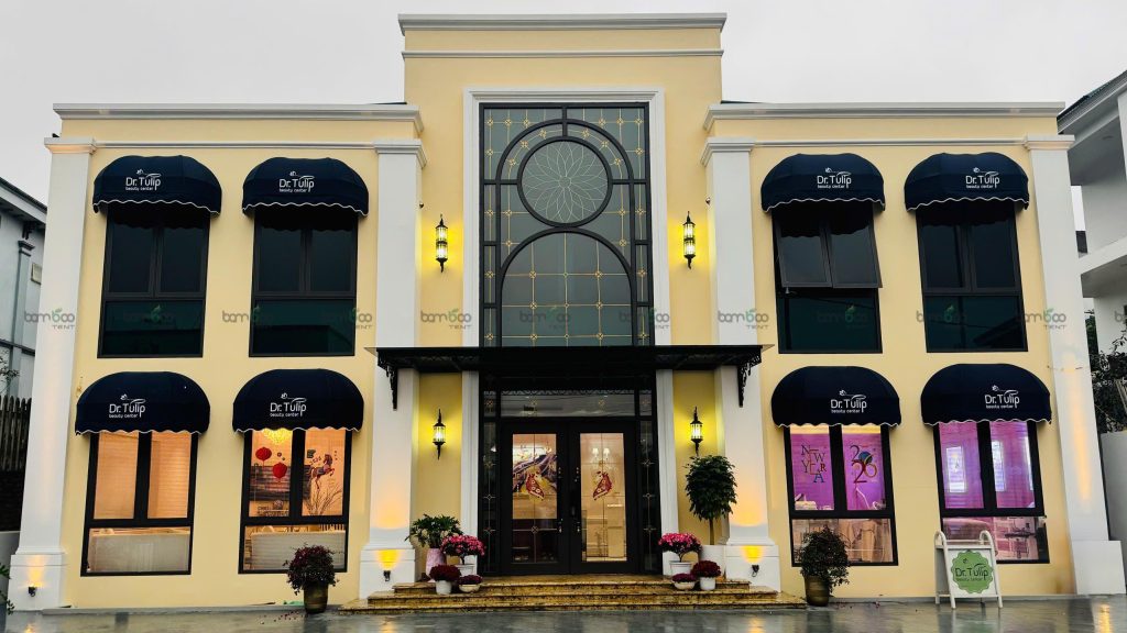 Mái vòm cửa sổ biệt thự