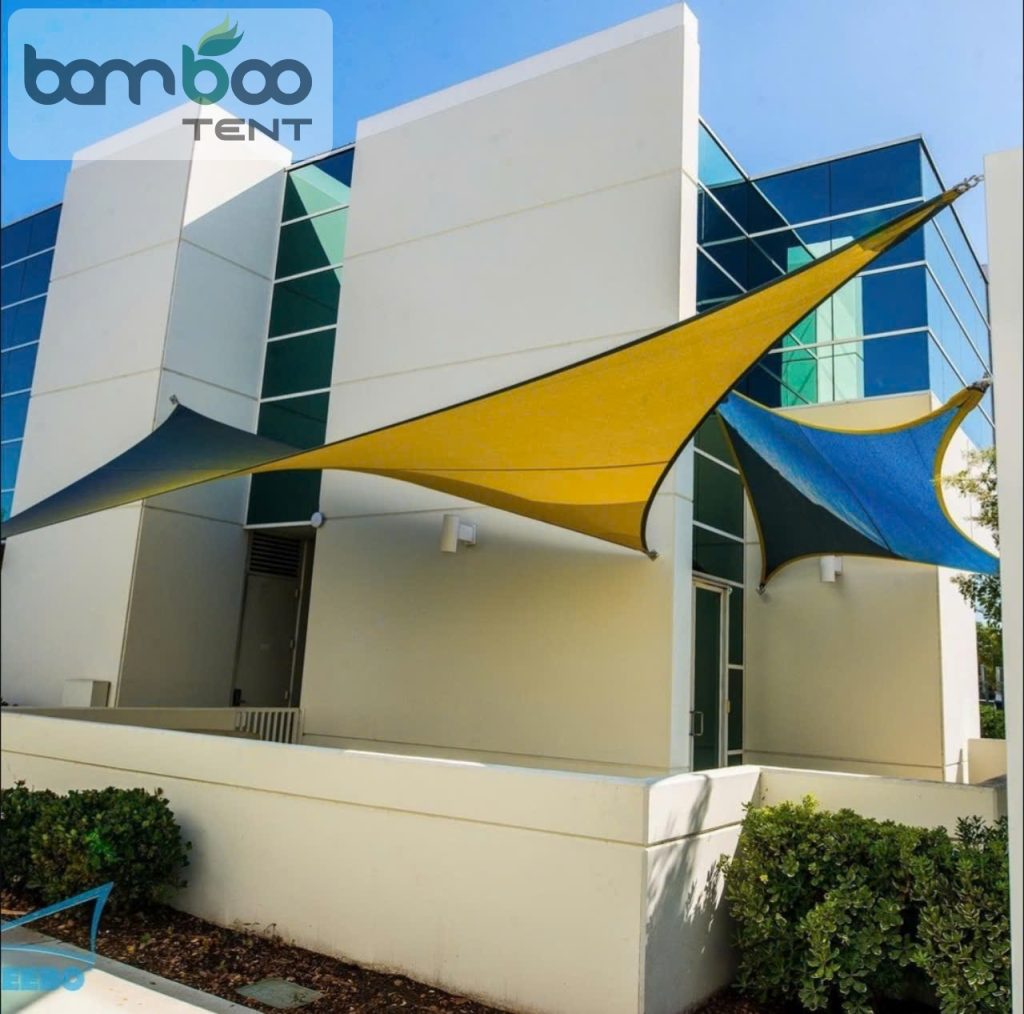 Thi công mái che bạt HDPE