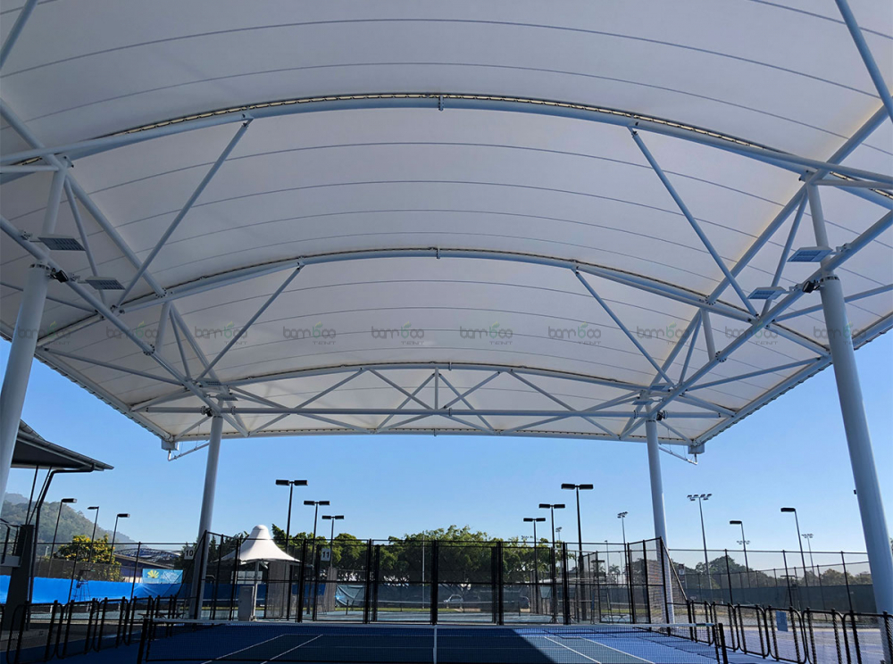 Lắp Đặt Mái Che Bạt PTFE Chuyên Nghiệp