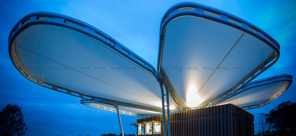 Bambootent chuyên thi công bạt PTFE tại Việt Nam 